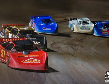 Volusia Speedway Park – World of Outlaw Late Model Series – DIRTcar Sunshine Nationals – January 24-25th, 2025. (Josh James Artwork)