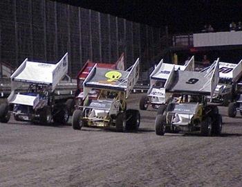 Three-wide salute