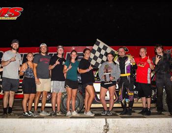 Keaton Wheeler wins at Batesville Motor Speedway, June 29