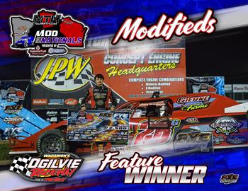 Ryan Gierke picked up the Sunday, May 26 Mod Nationals victory at Ogilvie (Minn.) Raceway.