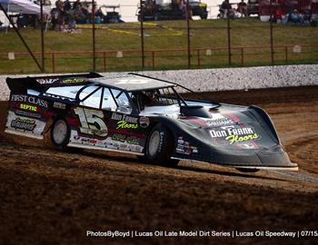 Lucas Oil Speedway (Wheatland, MO) – Lucas Oil Late Model Dirt Series – CMH Diamond Nationals – July 15th, 2023. (Todd Boyd photo)