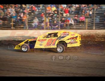 Austin Charles won at Valley Speedway on May 17.