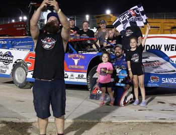 Charlie Sandercock wins at Ohsweken Speedway on June 21