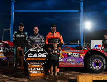 Bobby PIerce wins the 2024 USA Nationals at Cedar Lake Speedway on August 3