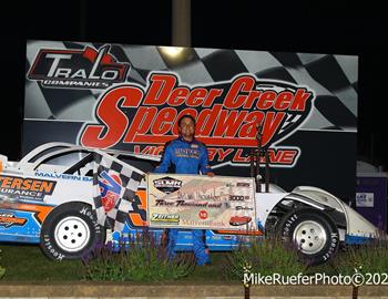 Deer Creek Speedway (Spring Valley, MN) – Malvern Bank East Series – August 29th-30th, 2025. (Mike Ruefer photo)
