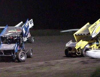 Landon, Brown & Alley battle in the feature