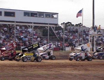 A large crowd took in Speedweek finale action