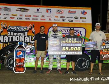 Lee County Speedway (Donnellson, IA) – DIRTcar Summer Nationals – June 20th, 2025. (Mike Ruefer photo)
