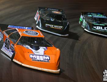 Smoky Mountain Speedway (Maryville, TN) – World of Outlaws Late Model Series – Tennessee Tipoff – March 14th-15th, 2025. (Josh James Artwork)