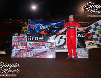 Sam Seawright stormed to the Governors Cup win on Saturday, August 12 at Talladega Short Track (Eastaboga, Ala.). (Simple Moments Photography)