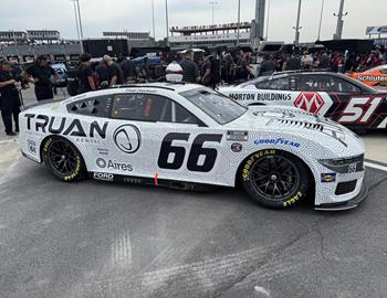 Chad Finchum at the 2025 NASCAR All-Star Open at North Wilkesboro Speedway on May 16-18.