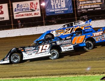 Lucas Oil Speedway (Wheatland, MO) – Lucas Oil Late Model Dirt Series – Show-Me 100 – May 23rd-25th, 2024. (Heath Lawson Photo)