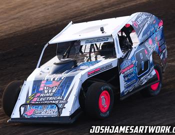 Lincoln Speedway (Lincoln, IL) – Castrol FloRacing Night in America – May 11th, 2023. (Josh James Artwork) 