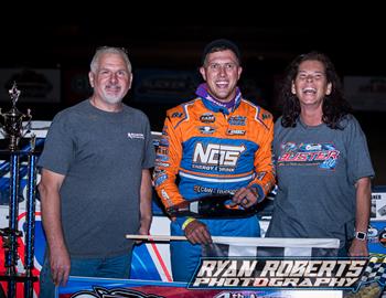 MRP Raceway Park (Williamsburg, OH) – Valvoline American Late Model Iron-Man Series – Dustbuster 40 – July 19th, 2024. (Ryan Roberts photo)