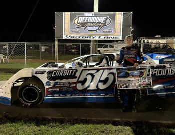 Bubba Roling picked up the $3,016 top prize in the sixth annual Morgan Sheffield Memorial at Needmore Speedway (Norman Park, Ga.) on August 24.