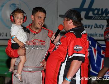 Adams County Speedway (Corning, IA) – Malvern Bank West Series – Gail & Karen Hampel Memorial – June 28th, 2025. (Mike Ruefer Photo)
