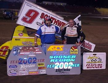 Gary Wright wins at Joplin 66 Speedway