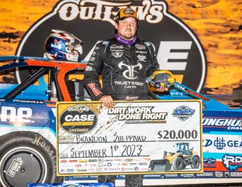 Mississippi Thunder Speedway (Fountain City, WI) – World of Outlaws Case Late Model Series – Milton Hershey School Back to Class Showdown – September 1st, 2023. (Jacy Norgaard photo)