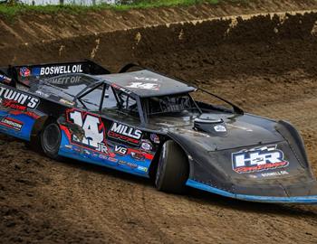 Peoria Speedway (Peoria, IL) – DIRTcar Summer Nationals Hell Tour – June 12th, 2025. (Tyler Carr Photo)