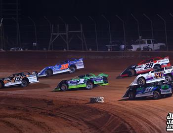 Needmore Speedway (Norman Park ,GA) – Hunt the Front Super Dirt Series – South Georgia Showdown – January 28th, 2025. (Josh James Artwork)