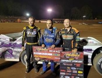 Max Blair won the RUSH Late Model Series event at Tyler County Speedway (Middlebourne, W.Va.) on Sunday, Sept. 3 to claim the $4,000 check..