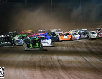 Volusia Speedway Park – World of Outlaw Late Model Series – DIRTcar Sunshine Nationals – January 24-25th, 2025. (Josh James Artwork)