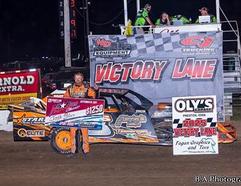 Josh Starr claimed a $1,250 victory in Saturdays All Star Classic at Maquoketa Speedway.