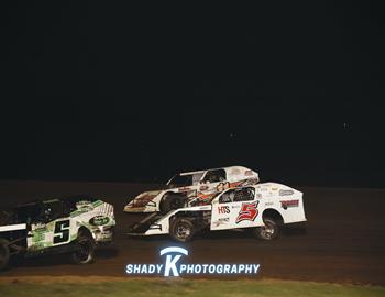 Jeff Taylor races in the 21st annual Jordan Page Winter Nationals at Southern Oklahoma Speedway (Ardmore, OK) on October 4, 2025. (Shady K Photography image)