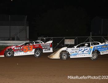 Lafayette County Speedway (Darlington, WI) – Malvern East Bank Series – June 20th, 2025. (Mike Ruefer Photo)
