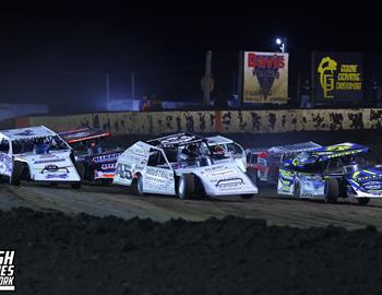 Farmer City Raceway (Farmer City, IL) – Midwest Auto Racing Series (MARS) – Illini 100– April 11-12, 2025. (Josh James Artwork photo)