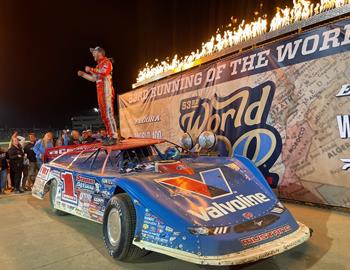 Hudson ONeal claimed the $56,000 victory in the 53rd annual World 100 at Eldora Speedway (Rossburg, Ohio) on Saturday, Sept. 9. 