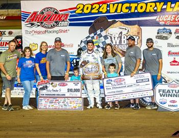 Lucas Oil Speedway (Wheatland, MO) – Lucas Oil Late Model Dirt Series – Cowboy Classic – May 23rd, 2024. (Heath Lawson photo)