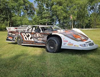 Jacob Trice before his win at Clarksville Speedway on June 22