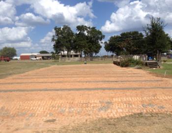 Pad with Trenched Runners