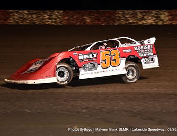 Lakeside Speedway (Kansas City, KS) – Malvern Bank West Series – September 27th, 2025. (Todd Boyd photo)