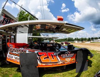 34 Raceway (West Burlington, IA) – Lucas Oil Late Model Dirt Series – Slocum 50 – July 11th, 2024. (Heath Lawson photo)