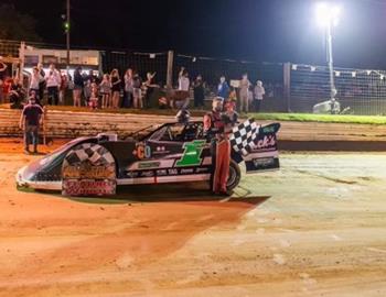 Daniel Hill wins at Elkins Speedway on May 18.