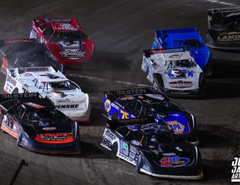 Volusia Speedway Park (De Leon Springs, FL) – World of Outlaw Late Model Series – DIRTcar Nationals – February 10th-15th, 2025. (Josh James Artwork)