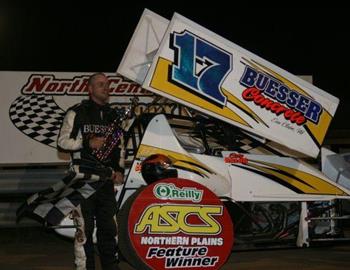 Billy Balog scores his first ASCS win