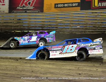 Knoxville Raceway (Knoxville, IA) – Lucas Oil Late Model Dirt Series – Knoxville Nationals – September 19th-21st, 2024. (Todd Boyd photo)