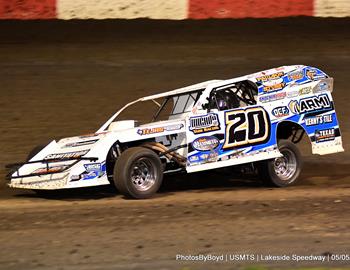 Lakeside Speedway (Kansas City, KS) – United States Modified Touring Series – Jayhawk Classic – May 5th-6th, 2023. (Todd Boyd photo)