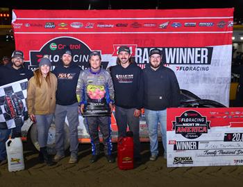 Ricky Thornton Jr. earned $20,000 for his Senoia Raceway victory on Nov. 15, 2024.