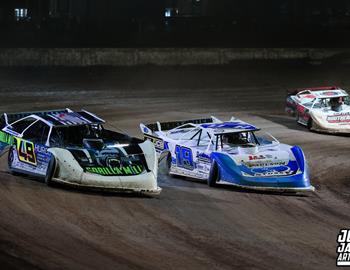 Volusia Speedway Park (De Leon Springs, FL) – World of Outlaw Late Model Series – DIRTcar Nationals – February 10th-15th, 2025. (Josh James Artwork)