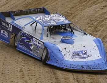 Haiden in action at Eldora Speedway on Sept. 7-9 during the World 100. (Tyler Carr image)