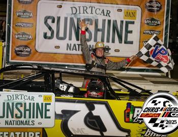 Volusia Speedway Park – DIRTcar Sunshine Nationals – January 24-25th, 2025. (Chris Anderson Photos)
