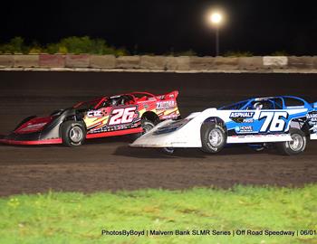 Off Road Speedway (Norfolk, NE) – Malvern Bank West Series – June 1st, 2024. (Todd Boyd Photo)