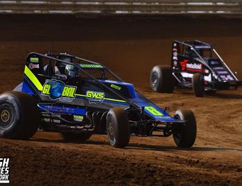 Terre Haute Action Track (Terre Haute, IN) – USAC Silver Crown National Championship – Sumar Classic – April 13th, 2025. (Josh James Artwork)