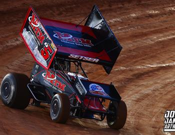 I-75 Raceway (Sweetwater, TN) – United Sprint Car Series – November 1st-2nd, 2024. (Josh James Artwork)