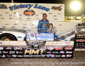 Monett Motor Speedway (Monett, MO) – USRA Heartland Modified Tour (HMT) – Larry Phillips Memorial – June 27-28, 2025. (Todd Boyd photo)
