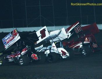 Three-wide salute at HRP